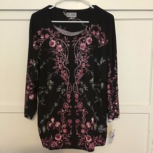 JM Collection Women's Floral Print